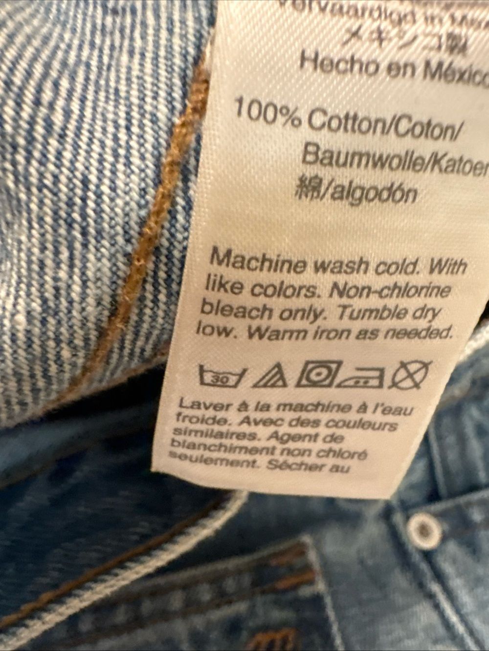 Madewell Women's Blue and Navy Jeans - Picture 7 of 10